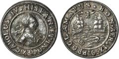 CARLOS IV ARGENTINA. Medina-130, (Herrera-121), Silvera-1.2 – Buenos Aires 1789. VF+. - La Jura tuvo lugar el 08 de Agosto de 1789, acto en el que Agustín Casimiro de Aguirre fungió como regidor y Alf