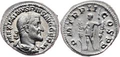 Ancient Maximinus I. Thrax, Denarius 235-238, RomeCategory: Ancient Country/Region: Roman Empire Ruler/Area: Maximinus I. Thrax Denomination: Denarius Year: 235-238 Mint: Rome Weight: 3,147 g Material