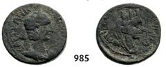 ROMAN IMPERIAL COINAGE Tranquillina, wife of Gordian III AE (25mm; 10,90g), Nisibis (Mesopotamia). Av. CAB TPANK[...] Draped and diademed bust right / Rv. [CEP COL-O NECIBI MHTPO] Bust of city-goddess