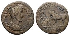 Roman Provincial Mysia, Parium. Commodus, 177-192 AD. AE. 6.59 g. 23.30 mm. Obv: IMP CAI M AV COMMODVS. Laureate-headed bust of Commodus, wearing cuirass and paludamentum, right. Rev: DEO AESC SVB C G