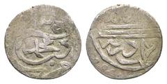 Islamic Islamic. Ottoman Empire. Akce. 1.03 g. 13.32 mm. Obv: Islamic legend. Rev: Islamic legend.