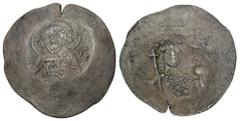 Byzantine John II Comnenus (?), AD 1118-1143. BI, Aspron Trachy. 5.35 g. 30.26 mm. Constantinople. John II Comnenus (?), 1118-1143 AD. BI, Aspron Trachy. 4.86 g. 28.78 mm. Constantinople. Obv: IC-XC t