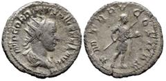Roman Imperial Roman Imperial Gordian III (238-244 AD). Rome AR Antoninianus (23.2mm 4.20g) Obv: IMP GORDIANVS PIVS FEL AVG Radiate, draped and cuirassed bust of Gordian III to right, seen from behind