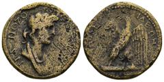 Roman Provincial LYDIA. Apollonis. Pseudo-autonomous issue, (late 1st-early 2nd centuries AD) AE Bronze (24,8mm 6,8g) Obv: ΘΕΟΝ ϹΥΝΚΛΗΤΟΝ. Draped bust of the Roman Senate to right Rev: ΑΠΟΛΛΩΝΙΔΕΩN. E