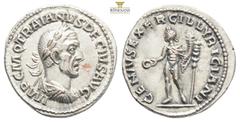 Roman Imperial Coins Roman Imperial Trajan Decius. 249-251 AD. Rome. (Ric-IV 16c). (Rsc-49). Anv.: IMP C M Q TRAIANVS DECIVS AVG, radiate, draped and cuirassed bust to right. Rev.: GENIVS EXERCITVS IL