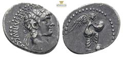 Roman Provincial Coins  Roman Provincial Silver Nero. Achaean League Hemidrachm, ex BCD; Nero; 54-68 AD, Caesarea, Cappadocia, c. 58-60 AD, Hemidrachm, 1,81g 16,2mm