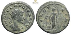 Roman Imperial Coins Roman Imperial Coins Claudius II Gothicus. A.D. 268-270. BI antoninianus Antioch, ca. late A.D. 268-late 269. IMP C CLAVDIVS AVG, radiate, draped and cuirassed bust of Gothicus ri