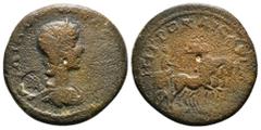 ROMAN PROVINCIAL COINS Cappadocia, Caesarea AE Julia Mamaea (223/4) Obv: ΙΟΥΛΙΑ ΜΑΜƐΑ ϹƐΒΑ(Ϲ); diademed and draped bust of Julia Mamaea, r. Rev: ΜΗΤΡΟ(Π) ΚΑΙϹΑΡΙ ƐΤ Γ; Emperor in quadriga, r., holding