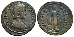 Roman Provincial Coins PHRYGIA. Hierapolis. Otacilia Severa (Augusta, 244-249) Obv : ΜΑΡΚ ΩΤΑΚΙΛ ϹƐΒΗΡΑ ϹƐΒ - diademed and draped bust of Otacilia Severa, r. Rev : IЄPAΠOΛЄITΩN, Apollo Kitharoedos sta