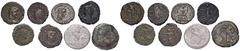 ROMAN COINS LOTS RÖMISCHER MÜNZEN Lot römischer Münzen: Das interessante Lot enthält 7 alexandrinische Tetradrachmen überwiegend des 3. Jahrhunderts. Dazu zählen Prägungen folgender Kaiser und der zug