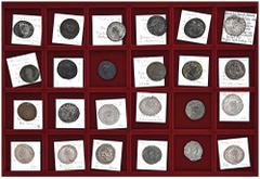 ROMAN COINS LOTS RÖMISCHER MÜNZEN Antoniniane: Enthalten sind 39 Antoniniane von Philippus I. Arabs bis zur Tetrarchie. Durch zahlreiche vertretene Kaiser und kaiserliche Damen sowie eine Vielzahl an 