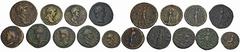 ROMAN COINS ROMAN COINS LOTS RÖMISCHER MÜNZEN Römische Münzen des 1. und 2. Jahrhunderts: Das Lot enthält Münzen von Caligula bis Traian, darunter folgende Exemplare: 1. Caligula für Drusus (As, RIC² 