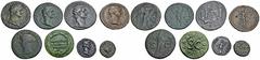 ROMAN COINS ROMAN COINS LOTS RÖMISCHER MÜNZEN Römische Münzen des 1. und 2. Jahrhunderts: Das Lot enthält Münzen von Augustus bis Traian, darunter folgende Exemplare: 1. bis 3. Augustus (Denar, RIC² 2