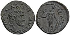 ROMAN COINS MÜNZEN DER RÖMISCHEN KAISERZEIT Maximinus I. Thrax, 235-238. Æs, Ninika-Claudiopolis (Cilicia); 7,31 g. Kopf r. mit Lorbeerkranz//Athena steht l. mit Nike und Schild. RPC online 6920 (temp