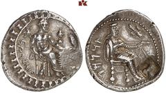 DIE SAMMLUNG DR. KAYA SAYAR, TEIL I - LYKIEN, PAMPHYLIEN UND KILIKIEN CILICIA. TARSOS. Datames in Rebellion gegen den Großkönig, 372-361 v. Chr. AR-Stater; 10,47 g. Baaltars sitzt r. mit Adlerzepter, 