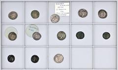 ROMAN COINS LOTS RÖMISCHER MÜNZEN Lot römischer Antoniniane: Enthalten sind Silberantoniniane des Gordianus III., Traian Decius für Herennia Etruscilla, Trebonianus Gallus, Volusianus, Valerianus und 