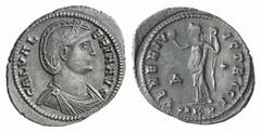 RÖMISCHE MÜNZEN (ROMAN COINS) MÜNZEN DER RÖMISCHEN KAISERZEIT Maximianus II. Galerius, 293-311 für Galeria Valeria. Æ-Follis, 309/310, Cyzicus, 4. Offizin; 4.66 g. Drapierte Büste r. mit Diadem//Venus