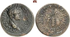 THE SAMEL COLLECTION OF JEWISH COINS AND MEDALS The Aftermaths of the Great Revolt – The Romans' Victory Celebrations and the Humiliation of the Defeated (70-81 CE). Vespasian, 69-79. Bronze coin, Bit