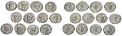 ROMAN COINS LOTS RÖMISCHER MÜNZEN Lot römischer Münzen: Enthalten sind 24 Denare (1x Faustina filia ex Pliatz XI, mehrfach Severus Alexander und Maximinus Thrax), 13 Antoniniane (u. a. Otacilia Severa