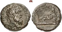 ÄGYPTEN UND ROM PRÄGUNGEN DER RÖMISCHEN MÜNZSTÄTTE ALEXANDRIA BIS ZUM ENDE DER BINNENWÄHRUNG ÄGYPTENS. Pertinax, 193. Hier geht's zur Video-Besichtigung B-Tetradrachme, Jahr 1 (= 193), Alexandria (Aeg