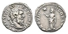 ROMAN COINS MÜNZEN DER RÖMISCHEN KAISERZEIT Pertinax, 193. AR-Denar, Rom; 2,6 g. Kopf r. mit Lorbeerkranz//Providentia steht l., eine Hand zu einem Stern erhoben. BMC 13; Coh. 43; Lempereur 534; RIC 1