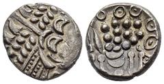 CELTIC COINS CELTIC COINS BRITANNIA DUROTRIGES. AR-Stater (Typ Badbury Rings), 58/43 v. Chr.; 4,83 g. Stilisierter Apollokopf r.//Stilisiertes Pferd l. Rudd, Ancient British Coins 2163; van Arsdell 12