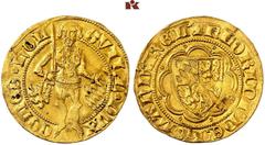 GOLDPRÄGUNGEN AUS BAYERN - EINE OBERBAYERISCHE SAMMLUNG VOM STAFFELSEE DAS HERZOGTUM BAYERN. Wilhelm V., als Herzog von Holland, 1350-1389. Goldgulden (Florin d'or) o. J. (1378-1385). 3,49 g. Delm. 72