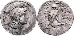 Münzen Antike Griechenland Tetradrachme Athen. 16,93g ss/ss+