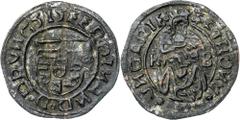 House of Habsburg | RDR Ferdinand I. (1521-1564) Denar 1515 KB Ferdinand I, House of Habsburg. Denar 1515. Kremnitz. Contemporary counterfeit with wrong date. Ferdinand I., RDR. Denar 1515. Kremnitz. 