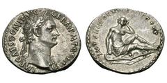 Domitian. 81-96 AD. Denarius, 3.47g. (h). Rome, 85 AD. Obv: IMP CAES DOMIT AVG - GERM P M TR P IIII Bust laureate right, aegis with Medusa head on front shoulder and behind neck. Rx: IMP VIIII COS XI 