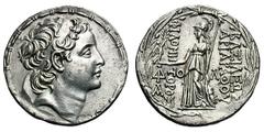 Cappadocian Kingdom. Ariarathes VII. 107/6-101/0 BC. Tetradrachm, 16.20g. (h). Mint A, c. 107/6-104/3 BC. Obv: Diademed head of Ariarathes VII right. Fillet border. Rx: ΒΑΣΙΛΕΩΣ ΑΡΙΑΡΑΘΟΥ ΦΙΛΟΜΗΤΟΡΟΣ 