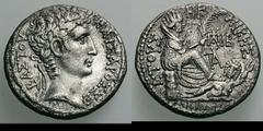 Lot of Three Roman Provincial Tetradrachms. (h). . Augustus, Antioch, Year 28=4/3 BC, RPC 4153, ex Ponterio 117, 18 Jan. 2002, lot 328; Vespasian and Titus, Alexandria, Year 8=75/6 AD, RPC 2447, ex CN