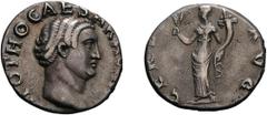 Otho. 69 AD. Denarius, 3.26g (5h). Rome. Obv: [IMP] OTHO CAESAR AV[G TR P] Head bare right. Rx: CERE[S] - AVG Ceres standing left holding two wheat ears and cornucopia. Paris 1, pl. XX (same dies) = C