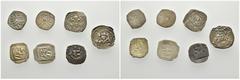 Medieval Coins Römisch-Deutsches Reich, HERZOGTUM KÄRNTEN, FRIESACH,ERZB.SALZBURGER MÜNZSTÄTTE Eberhard II. von Regensberg. 1200-1246, Pfennig o.J. Bischof/Engelsbrustbild, darüber Mauerzinnen und Bis