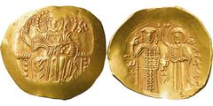 KAISERREICH NICAEA KAISERREICH NICAEA, KAISERREICH NICAEA JOHANNES III. 1222-1254, Magnesia.Au-Hyperpyron. Christus thront frontal. Rs: Kaiser wird von Maria bekrönt. Sear 2073. Ratto vgl. 2283 f. Som