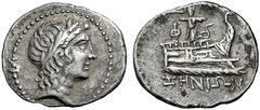 GRIECHISCHE MÜNZEN GRIECHISCHES MUTTERLAND LYKIEN PHASELIS Stater. 167-130. Belorbeerter Apollokopf r. Rs: Prora r., auf dem Deck Athena mit Blitz und Aegis in Angriffsstellung r., davor Schlange. Hei