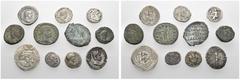 ANTIKE MÜNZEN - LOTS LOTS Verschiedene antike Münzen: 1 sasan. Drachmon, 1 Drachmon d. Alex. III, 1 Quinar Röm. Rep., 2 Denare d. Sept. Severus, 1 Antoninian d. Philippus I. bzw. d. Otacilia Severa, 1