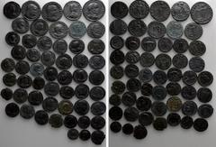 Group Lots Circa 53 Roman Coins; Including Procopius and Valeria Galeria. Obv: . Rev: . . Condition: See picture. Weight: g. Diameter: mm.