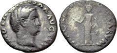 Roman Imperial Coins OTHO (69). Denarius. Rome. Obv: IMP M OTHO CAESAR AVG TR P. Bare head right. Rev: PAX ORBIS TERRARVM. Pax standing left, holding olive branch and caduceus. RIC² 4. Condition: Fair