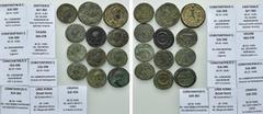 Group Lots 12 Late Roman Coins; Licinius II, Gratianus etc. Obv: . Rev: . . Condition: See picture. Weight: g. Diameter: mm.