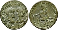 Roman Provincial Coins MESOPOTAMIA. Singara. Gordian III with Tranquillina (238-244). Ae. Obv: ΑΥΤΟΚ Κ Μ ΑΝΤ ΓΟΡΔΙΑΝΟϹ ϹΑΒ ΤΡΑΝΚΥΛΛΙΝΑ ϹЄΒ. Laureate, draped and cuirassed bust of Gordian and draped bu