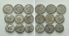 Group Lots 9 Roman Provincial Tetradrachms. Obv: . Rev: . . Condition: See picture. Weight: g. Diameter: mm.