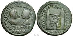 Roman Provincial Coins THRACE. Anchialus. Gordian III, with Tranquillina (238-244). Ae. Obv: ΑVΤ Κ Μ ΑΝΤ ΓΟΡΔΙΑΝΟC ΑVΓ CΕΒ ΤΡΑΝΚVΛΛΙΝΑ. Draped busts of Gordian, laureate, draped and cuirassed, and Tra