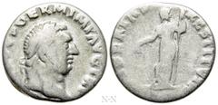 Roman Imperial Coins VITELLIUS (69). Denarius. Rome. Obv: A VITELLIVS GERM IMP AVG TR P. Laureate head right. Rev: LIBERTAS RESTITVTA. Libertas standing facing, head right, holding pileus and long rod