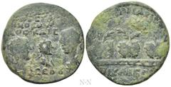 Roman Provincial Coins BITHYNIA. Nicaea. Valerian I with Gallienus and Valerian II (251-260). Ae. Obv: AYT OYAΛЄPIANOC ΓAΛΛIHNOC OYAΛЄPIANOC KAIC / CЄBB. Radiate busts of Valerian I and II right, and 