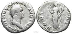 Roman Imperial Coins OTHO (69). Denarius. Rome. Obv: IMP OTHO CAESAR AVG TR P. Bare head right. Rev: PONT MAX. Ceres standing left, holding grain ears and cornucopia. RIC² 20 (aureus) note. Condition: