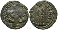 Roman Provincial Coins THRACE. Mesembria. Gordian III with Tranquillina (238-244). Ae. Obv: ΑΥΤ Κ Μ ΑΝΤ ΓΟΡΔΙΑΝΟϹ ΑΥΓ ϹΕΒ ΤΡΑΝΚΥΛΛΙΝΑ. Laureate, draped and cuirassed bust of Gordian and draped bust of