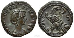 Roman Provincial Coins EGYPT. Alexandria. Severina (Augusta, 270-275). BI Tetradrachm. Dated RY 6 of Aurelian (AD 274/5). Obv: OVΛΠ CЄVHPINA CЄB. Diademed and draped bust right. Rev: ЄTOVC S (date). E