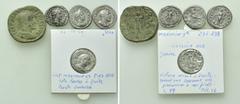 Group Lots 5 Roman Coins; Maximinus Thrax etc. Obv: . Rev: . . Condition: See picture. Weight: g. Diameter: mm.