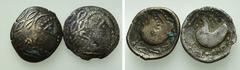 Group Lots 2 Celtic Tetradrachms. Obv: . Rev: . . Condition: See picture. Weight: g. Diameter: mm.